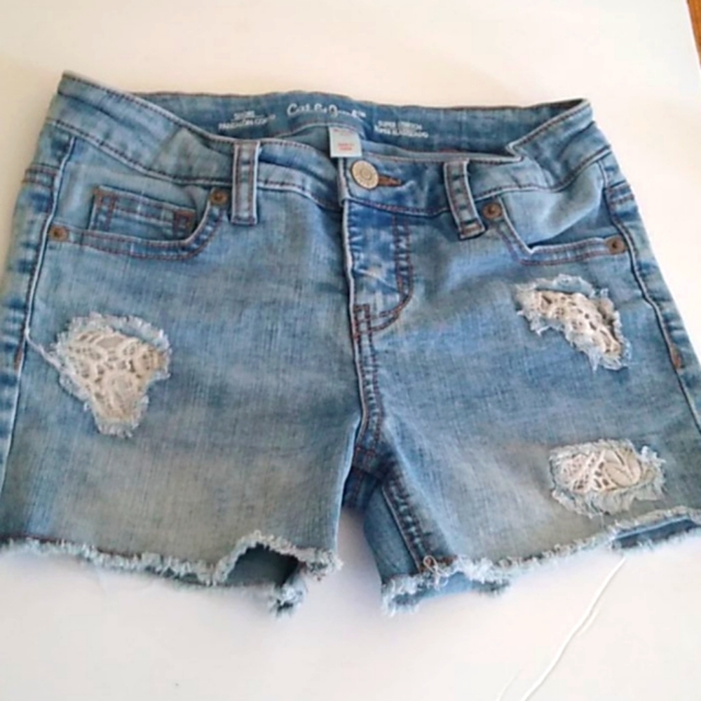 3/$15 Cat & Jack girl's jean shorts